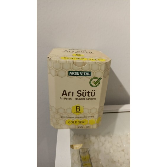 Aksu Vital Arı Sütü Ham Bal B Çocuk 220 gr 