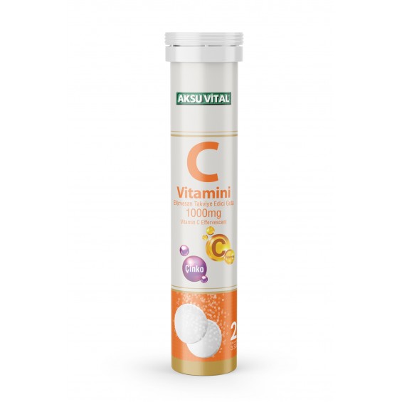 Aksu Vital C Vitamini Efervesan 