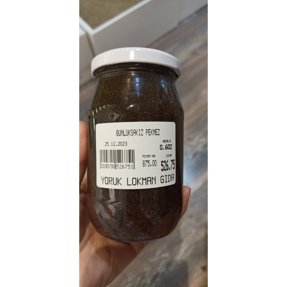 Yörük Lokman Günlük Sakız Pekmezi 612Gram