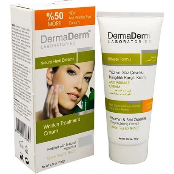 Dermaderm Yüz Ve Göz çevresi Kırışıklık Karşıtı Krem 100gr