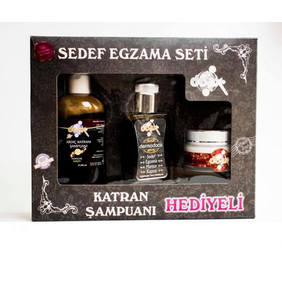 Dermadoax Sedef Egzama Seti Katran şampuanı