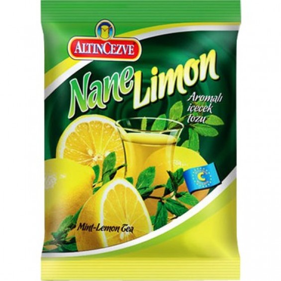 Altın Cezve Nane Limon Aromalı İçecek Tozu