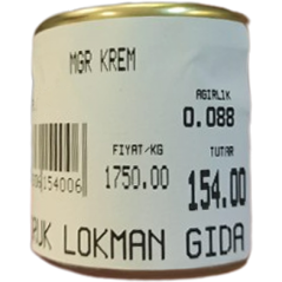 Yörük Lokman MGR Kremi 85gr