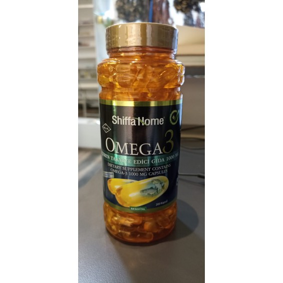 OMEGA 3  TAKVİYE EDİCİ GIDA 1000 MG