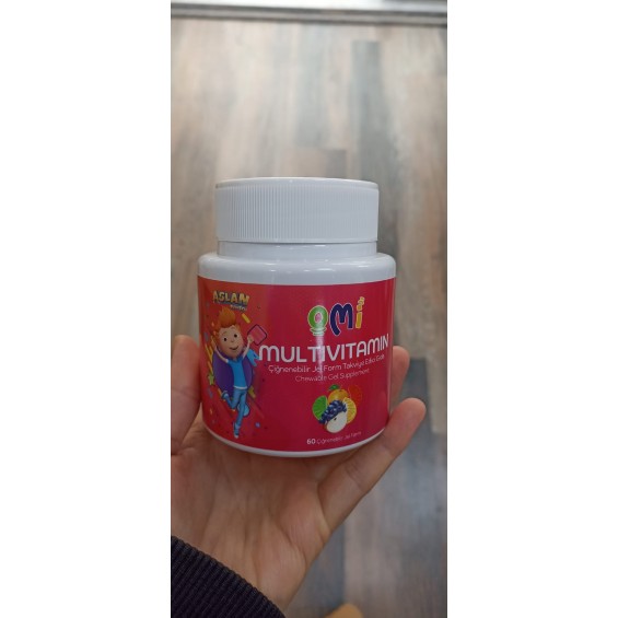 OMİ MULTIVITAMIN ÇİĞNENEBİLİR JEL